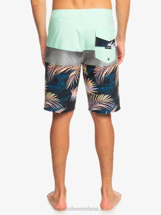 esso Quiksilver uomini Pantaloncini surfsilk panel 20 vetro da spiaggia HTZR134