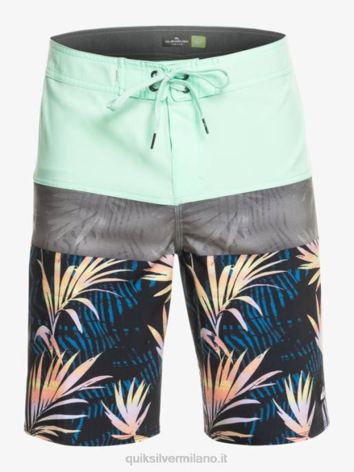 esso Quiksilver uomini Pantaloncini surfsilk panel 20 vetro da spiaggia HTZR134