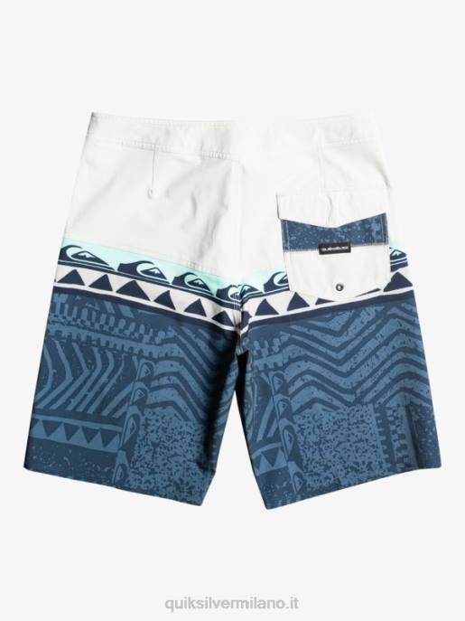 esso Quiksilver uomini Pantaloncini surfsilk panel 20 viola grigio HTZR135