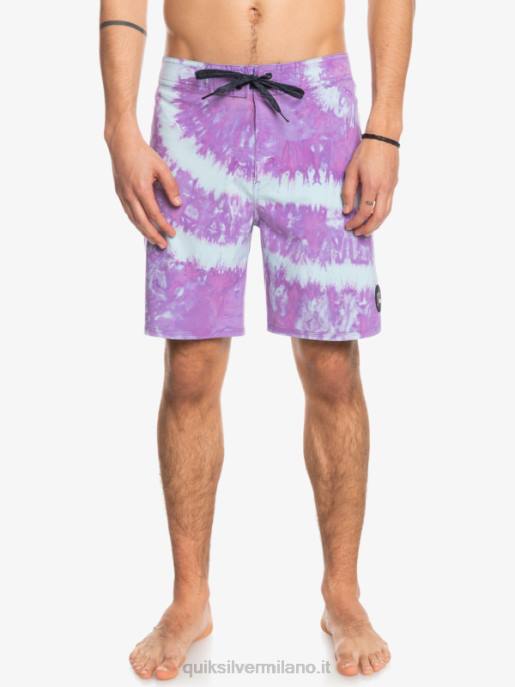 esso Quiksilver uomini Pantaloncini surfsilk profilati 18 orchidea polverosa HTZR1750