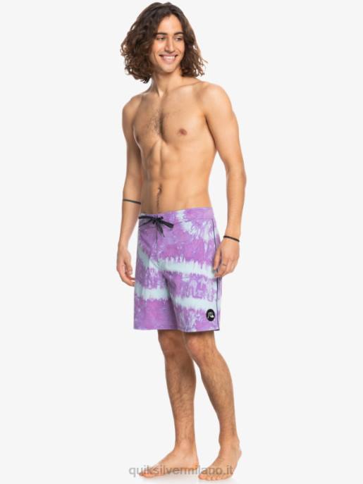 esso Quiksilver uomini Pantaloncini surfsilk profilati 18 orchidea polverosa HTZR1750