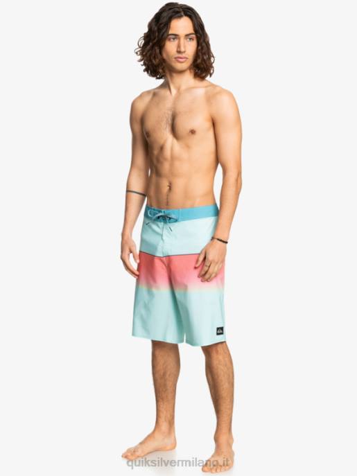 esso Quiksilver uomini Pantaloncini surfsilk slab 21 acqua ghiacciata HTZR1412