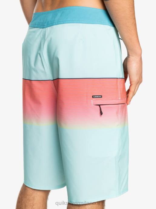 esso Quiksilver uomini Pantaloncini surfsilk slab 21 acqua ghiacciata HTZR1412