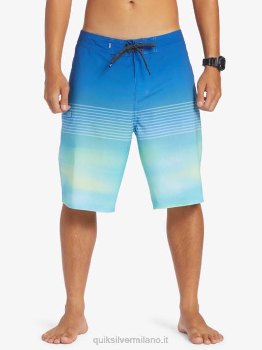esso Quiksilver uomini Pantaloncini surfsilk slab 21 blu del fiume HTZR452
