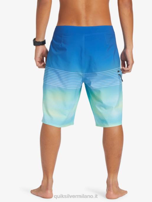 esso Quiksilver uomini Pantaloncini surfsilk slab 21 blu del fiume HTZR452