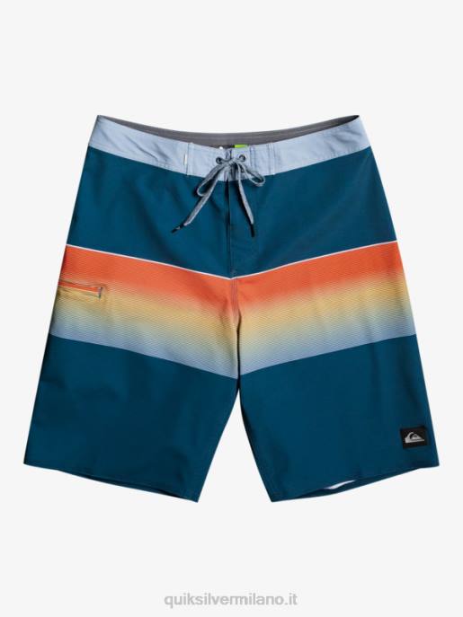 esso Quiksilver uomini Pantaloncini surfsilk slab 21 blu maiolica HTZR1411