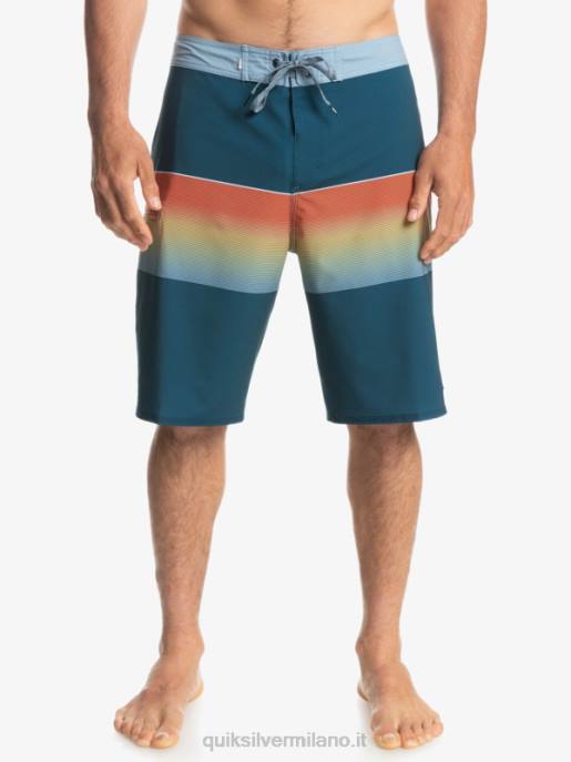 esso Quiksilver uomini Pantaloncini surfsilk slab 21 blu maiolica HTZR1411