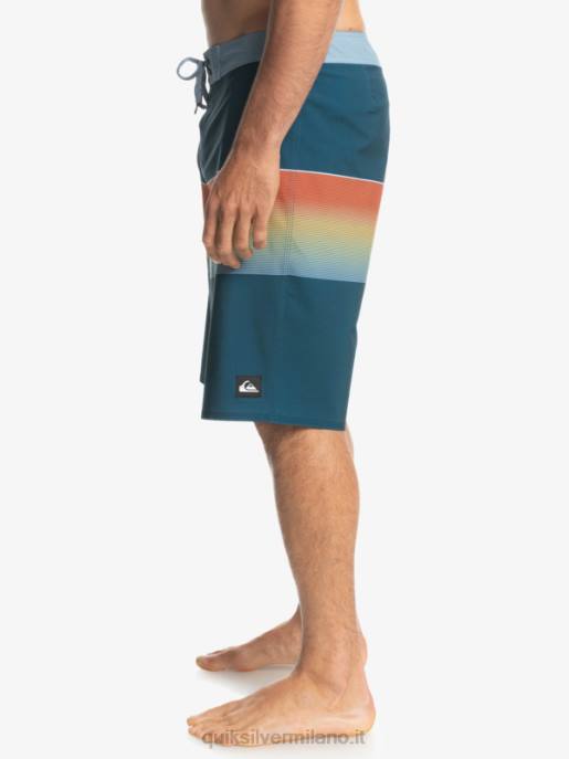 esso Quiksilver uomini Pantaloncini surfsilk slab 21 blu maiolica HTZR1411