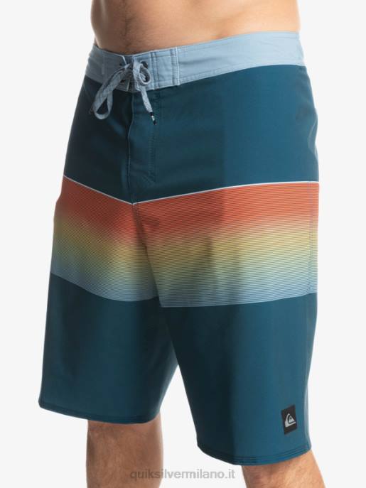esso Quiksilver uomini Pantaloncini surfsilk slab 21 blu maiolica HTZR1411