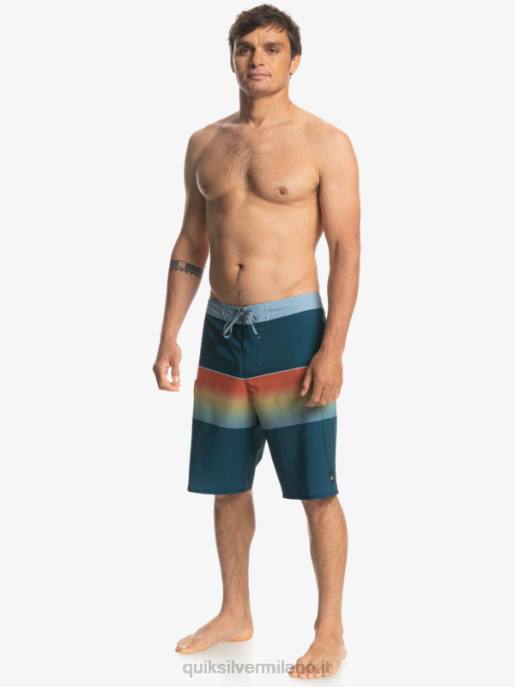 esso Quiksilver uomini Pantaloncini surfsilk slab 21 blu maiolica HTZR1411