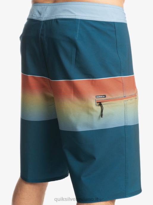 esso Quiksilver uomini Pantaloncini surfsilk slab 21 blu maiolica HTZR1411