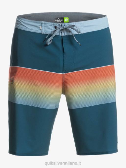 esso Quiksilver uomini Pantaloncini surfsilk slab 21 blu maiolica HTZR1411