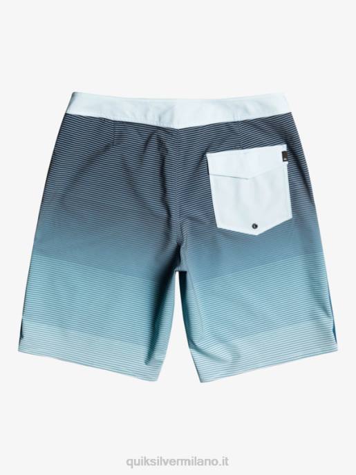 esso Quiksilver uomini Surfsilk Massive 20 Boardshorts acqua ghiacciata HTZR1594