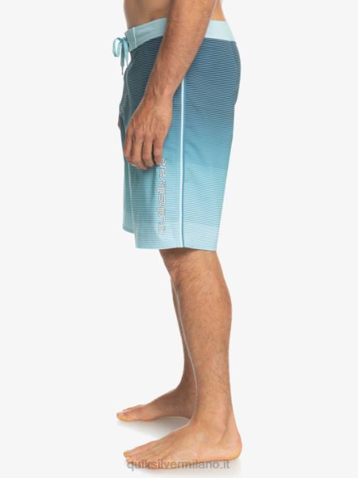esso Quiksilver uomini Surfsilk Massive 20 Boardshorts acqua ghiacciata HTZR1594
