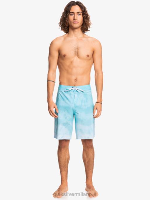 esso Quiksilver uomini Surfsilk Massive 20 Boardshorts angelo blu HTZR1598