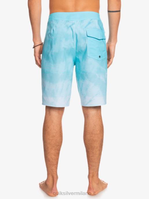 esso Quiksilver uomini Surfsilk Massive 20 Boardshorts angelo blu HTZR1598