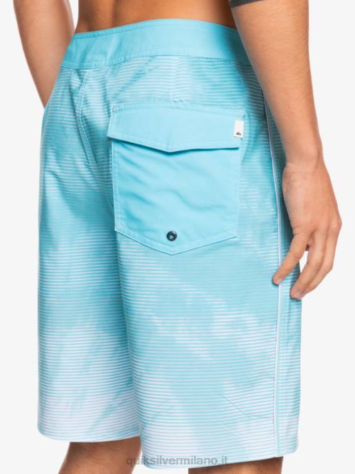 esso Quiksilver uomini Surfsilk Massive 20 Boardshorts angelo blu HTZR1598