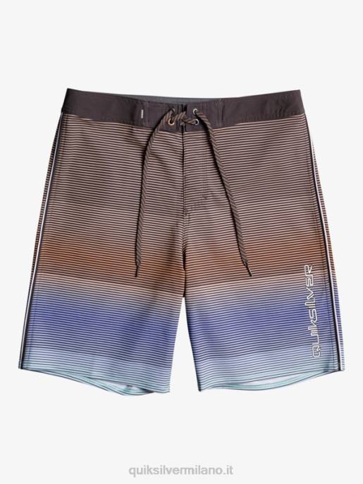esso Quiksilver uomini Surfsilk Massive 20 Boardshorts asfalto HTZR1595