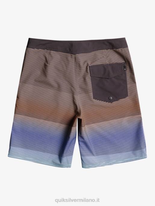 esso Quiksilver uomini Surfsilk Massive 20 Boardshorts asfalto HTZR1595