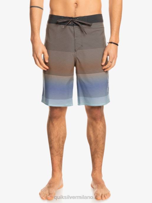 esso Quiksilver uomini Surfsilk Massive 20 Boardshorts asfalto HTZR1595