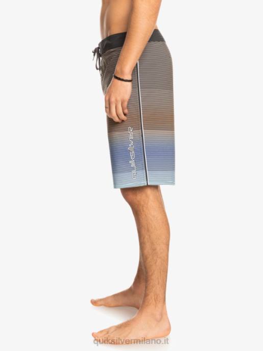 esso Quiksilver uomini Surfsilk Massive 20 Boardshorts asfalto HTZR1595