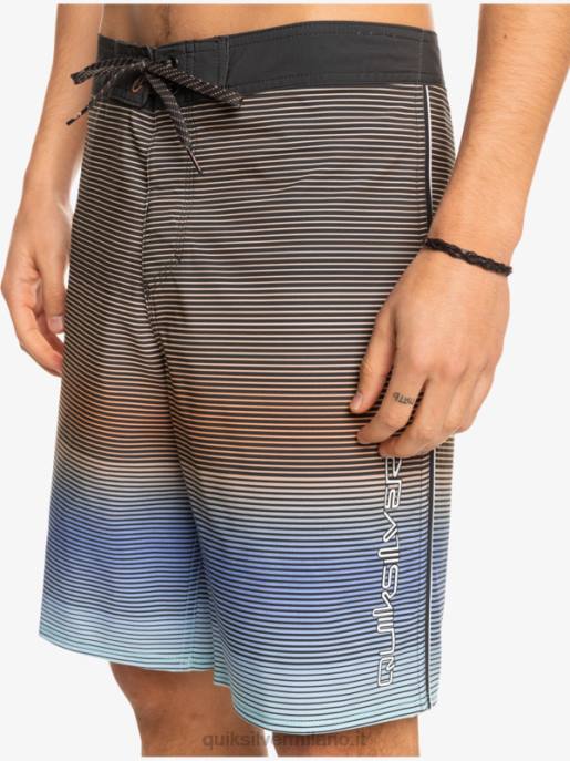esso Quiksilver uomini Surfsilk Massive 20 Boardshorts asfalto HTZR1595