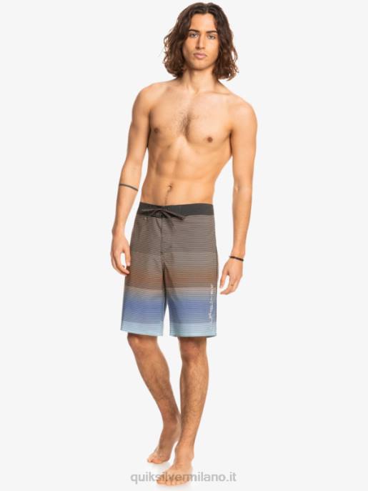 esso Quiksilver uomini Surfsilk Massive 20 Boardshorts asfalto HTZR1595
