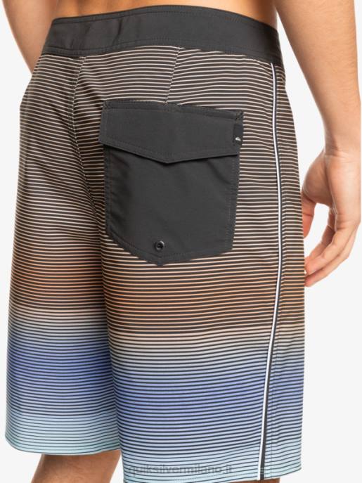 esso Quiksilver uomini Surfsilk Massive 20 Boardshorts asfalto HTZR1595