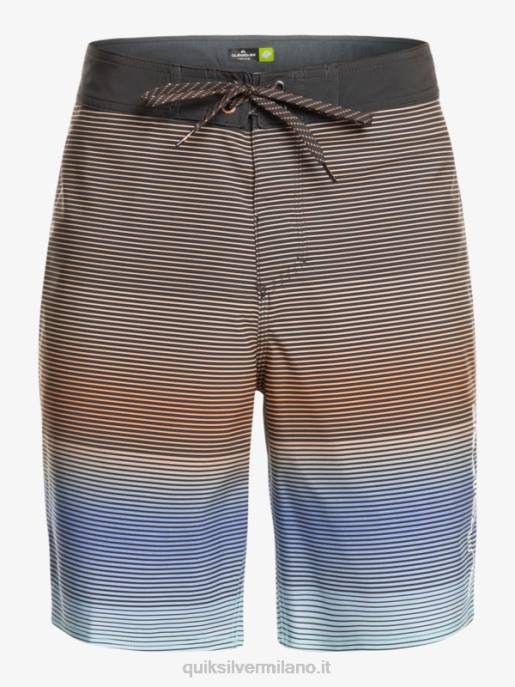 esso Quiksilver uomini Surfsilk Massive 20 Boardshorts asfalto HTZR1595