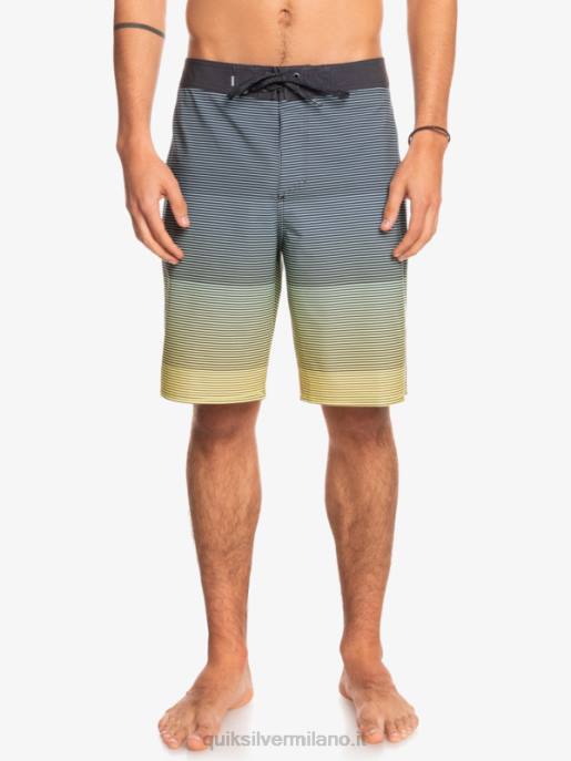 esso Quiksilver uomini Surfsilk Massive 20 Boardshorts asfalto HTZR1600