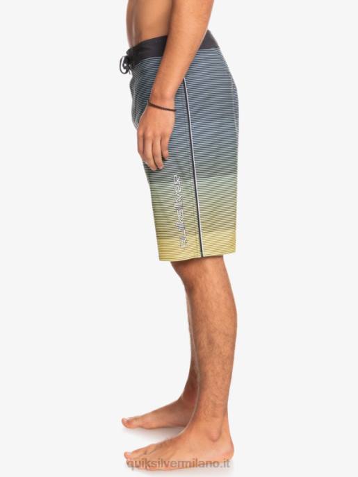 esso Quiksilver uomini Surfsilk Massive 20 Boardshorts asfalto HTZR1600