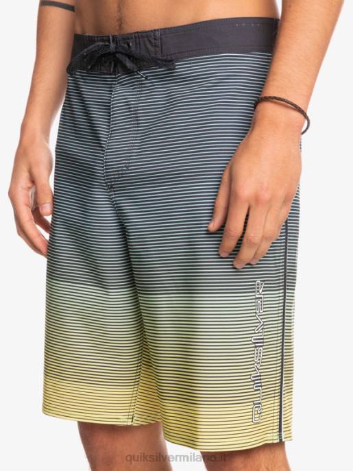 esso Quiksilver uomini Surfsilk Massive 20 Boardshorts asfalto HTZR1600