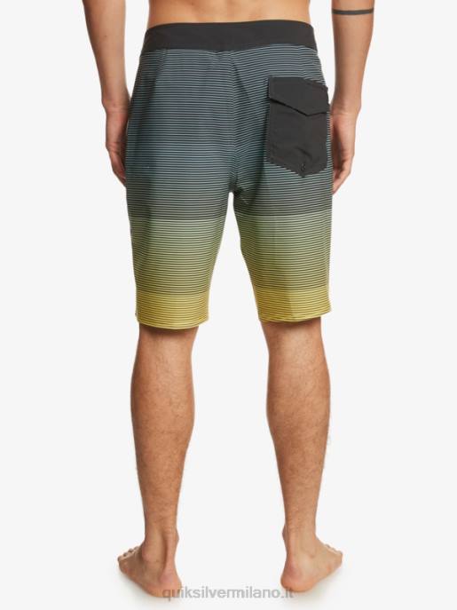 esso Quiksilver uomini Surfsilk Massive 20 Boardshorts asfalto HTZR1600