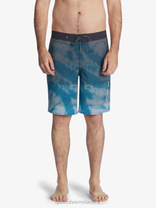 esso Quiksilver uomini Surfsilk Massive 20 Boardshorts asfalto HTZR1602