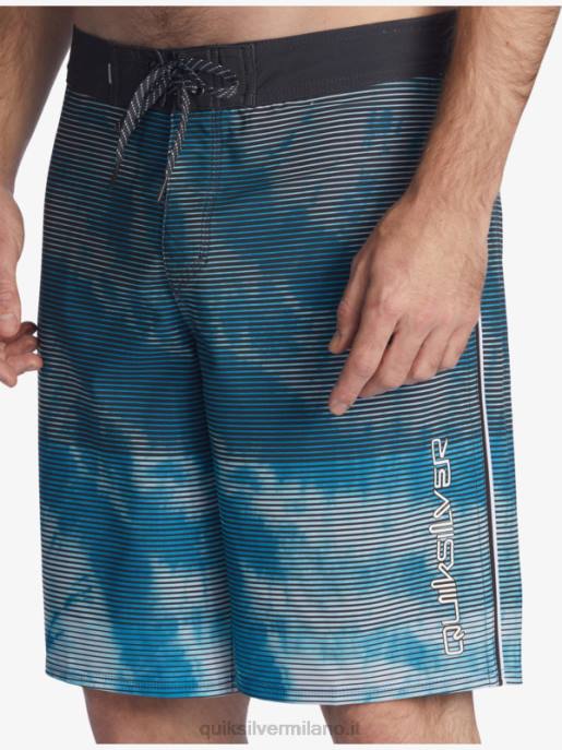 esso Quiksilver uomini Surfsilk Massive 20 Boardshorts asfalto HTZR1602