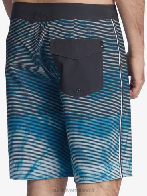 esso Quiksilver uomini Surfsilk Massive 20 Boardshorts asfalto HTZR1602