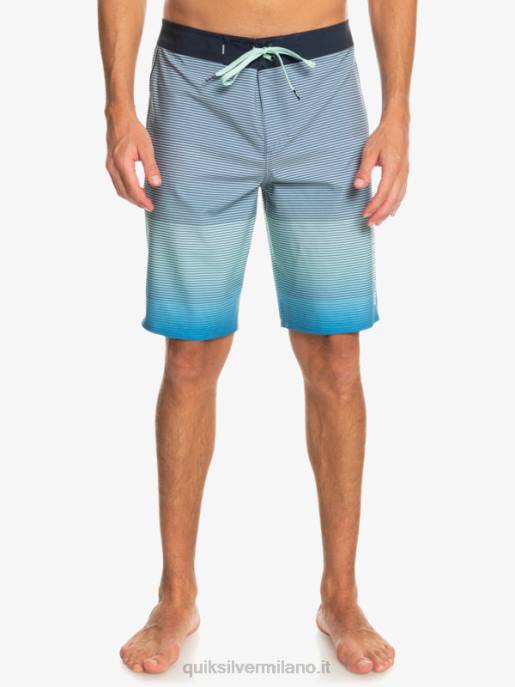 esso Quiksilver uomini Surfsilk Massive 20 Boardshorts boccaglio blu HTZR336