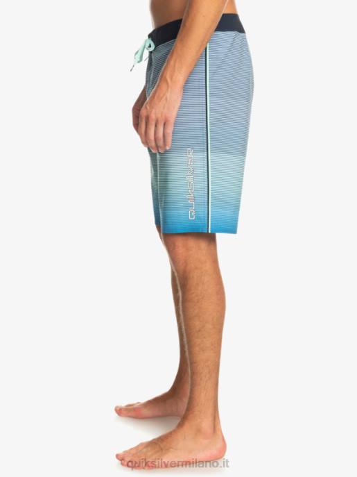 esso Quiksilver uomini Surfsilk Massive 20 Boardshorts boccaglio blu HTZR336