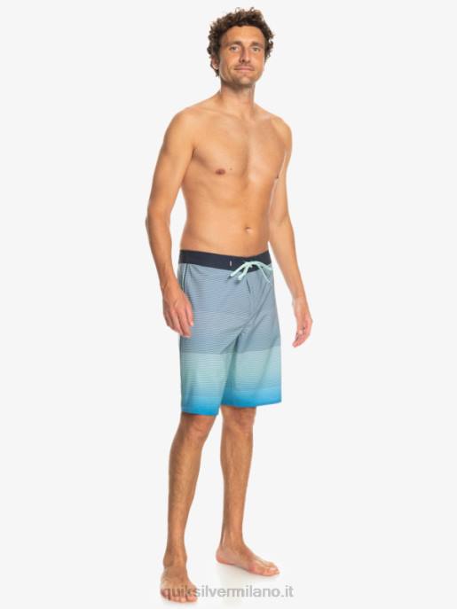 esso Quiksilver uomini Surfsilk Massive 20 Boardshorts boccaglio blu HTZR336