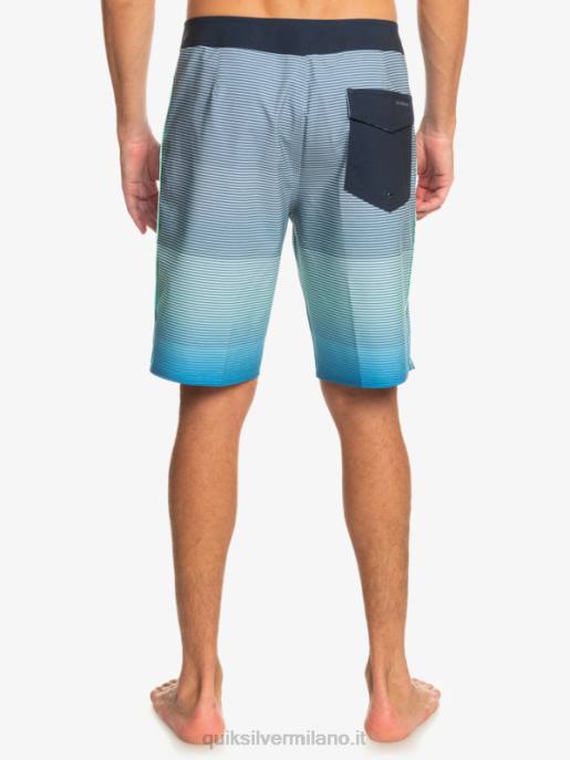 esso Quiksilver uomini Surfsilk Massive 20 Boardshorts boccaglio blu HTZR336