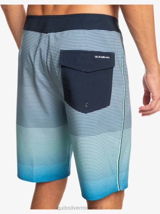 esso Quiksilver uomini Surfsilk Massive 20 Boardshorts boccaglio blu HTZR336