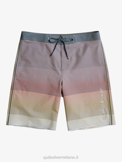 esso Quiksilver uomini Surfsilk Massive 20 Boardshorts grano HTZR334