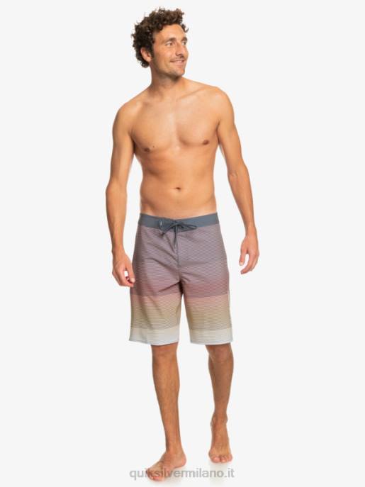 esso Quiksilver uomini Surfsilk Massive 20 Boardshorts grano HTZR334