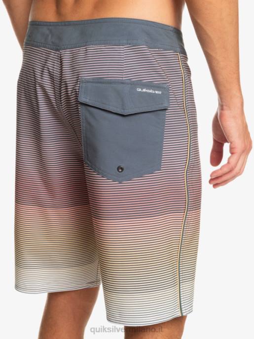 esso Quiksilver uomini Surfsilk Massive 20 Boardshorts grano HTZR334