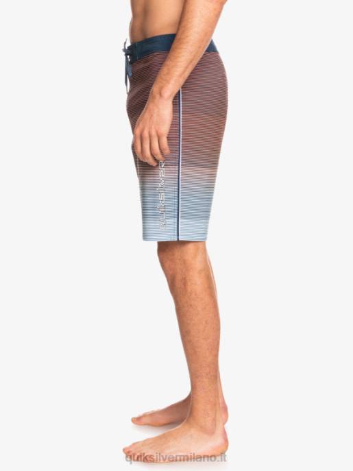 esso Quiksilver uomini Surfsilk Massive 20 Boardshorts insegne blu HTZR1601