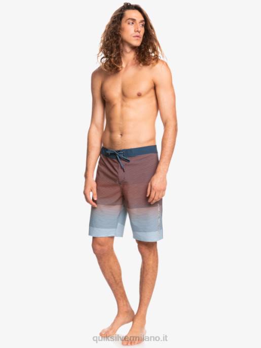 esso Quiksilver uomini Surfsilk Massive 20 Boardshorts insegne blu HTZR1601