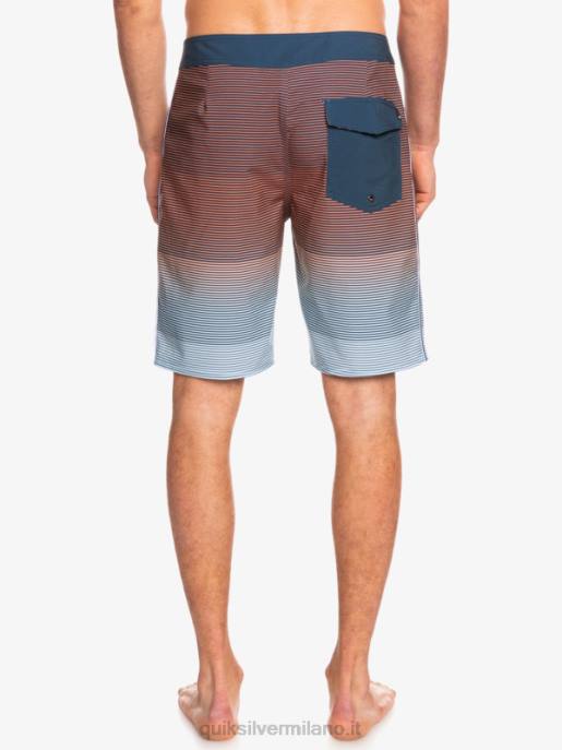 esso Quiksilver uomini Surfsilk Massive 20 Boardshorts insegne blu HTZR1601