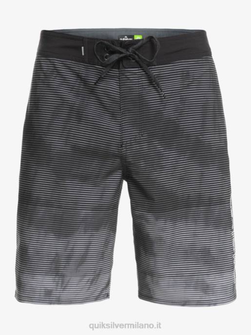 esso Quiksilver uomini Surfsilk Massive 20 Boardshorts nero HTZR1593