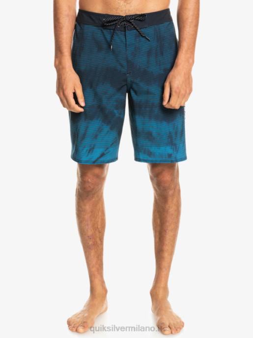 esso Quiksilver uomini Surfsilk Massive 20 Boardshorts nero HTZR1597