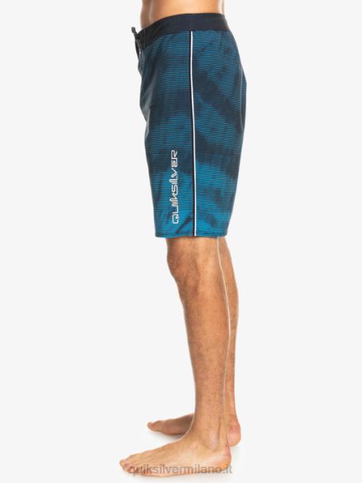 esso Quiksilver uomini Surfsilk Massive 20 Boardshorts nero HTZR1597